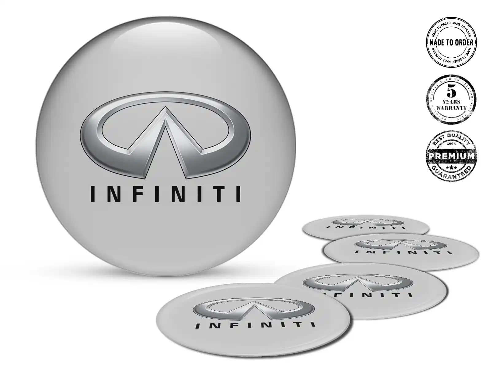 Infiniti Ruota Adesivi Edizione Stile Silicone Lusso